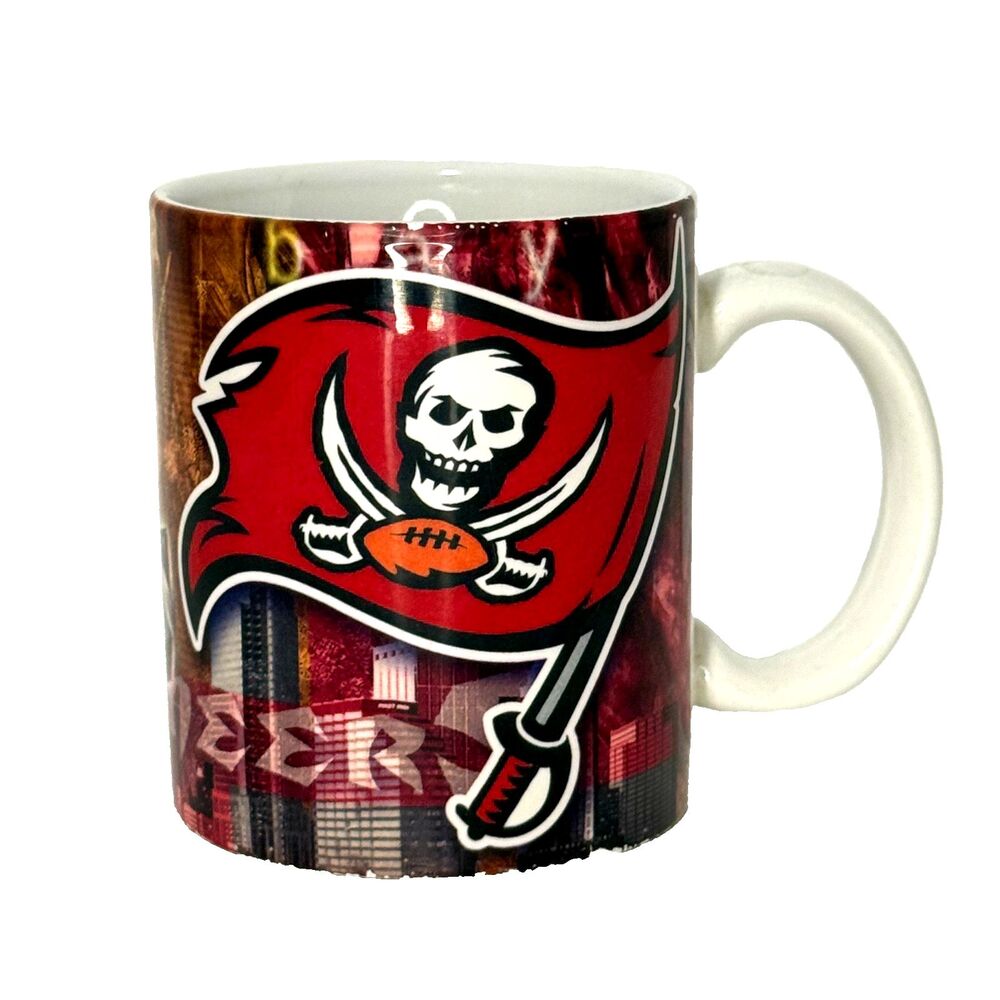 Tampa Bay Buccaneers Coffee Mug NFL Football Fan Mug Team Logo Cup